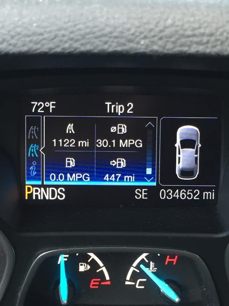 Gas Mileage Reaches 30.1